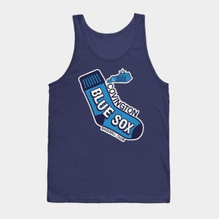 Defunct Covington Blue Sox Baseball Team Tank Top